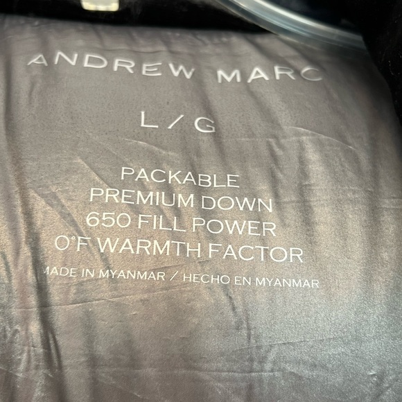 Andrew Marc Down Coat - Picture 4 of 8